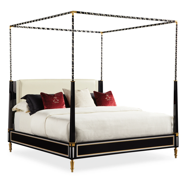 Caracole Couturier Canopy Bed-zoom-