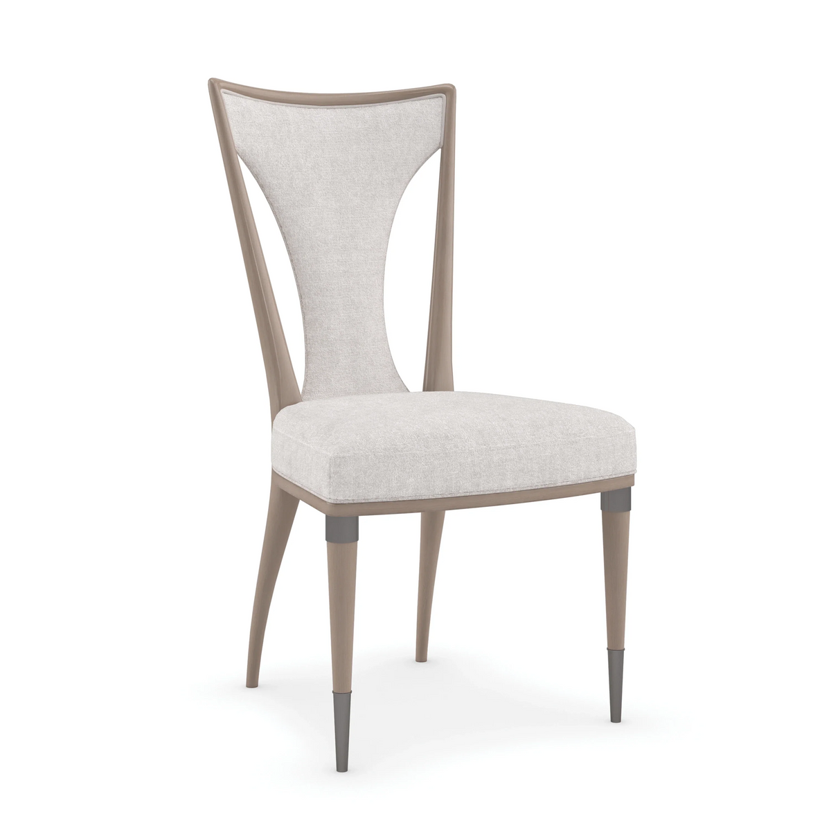 Caracole Take Your Seat Dining Chair – front view – Lusso Furniture Miami