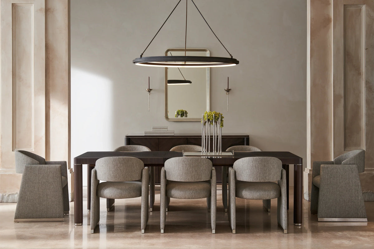 Caracole Polish Off Dining Chair – angle view – Lusso Furniture Miami