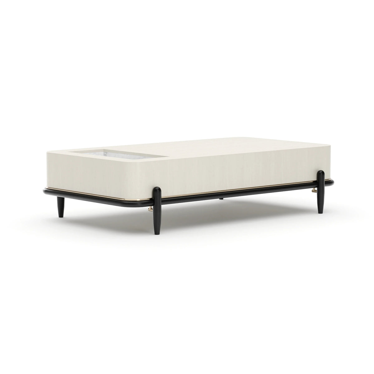 Caracole Madera Leg Cocktail Table – angle view – Lusso Furniture Miami