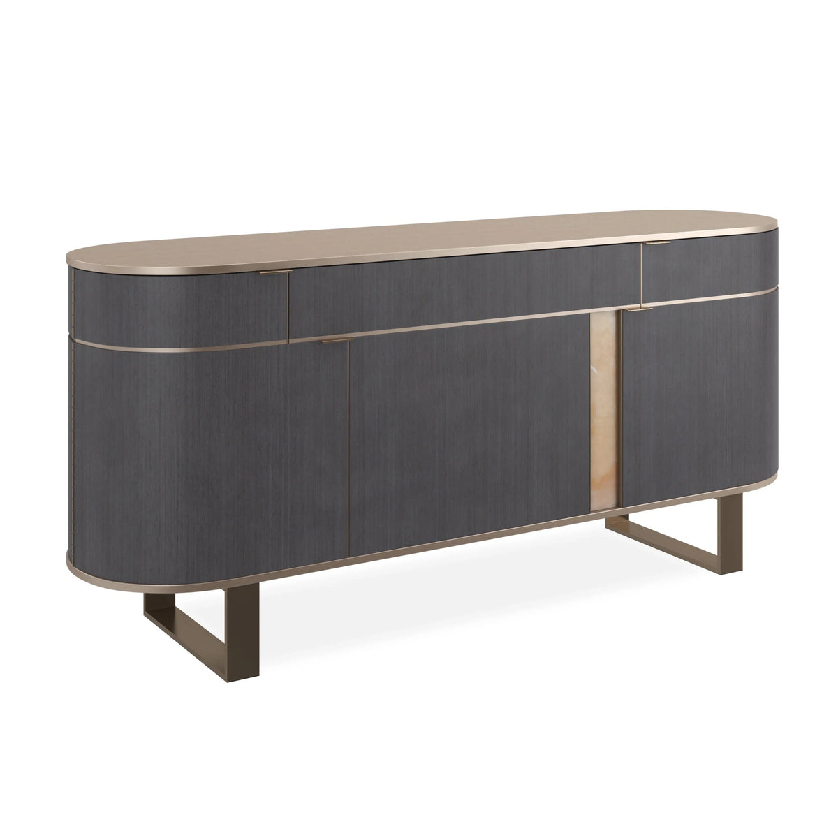 Caracole Piet Sideboard – detail – Lusso Furniture Miami