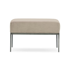 Caracole Expressions Bed Bench – front view – Lusso Furniture Miami