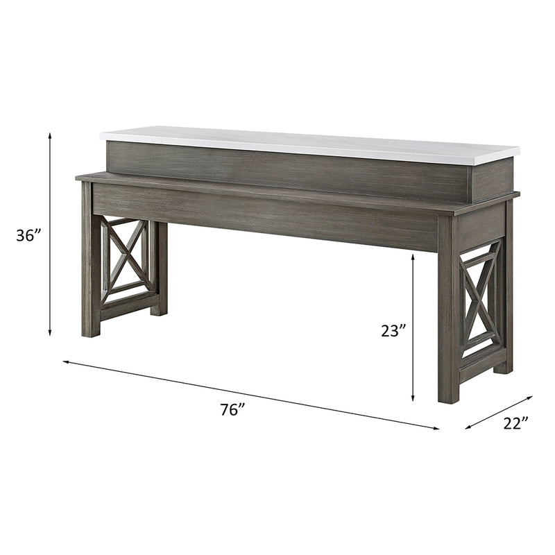 ACME Wandella Counter Height Table Set-zoom-
