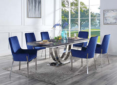 ACME Cambrie Side Chair Set of 2 – front view – Lusso Furniture Miami