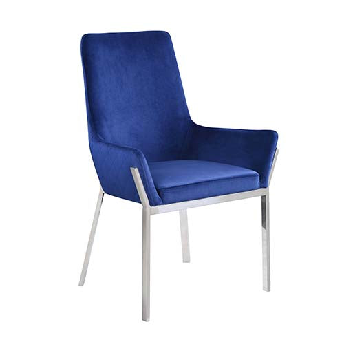 ACME Cambrie Side Chair Set of 2 – side view – Lusso Furniture Miami