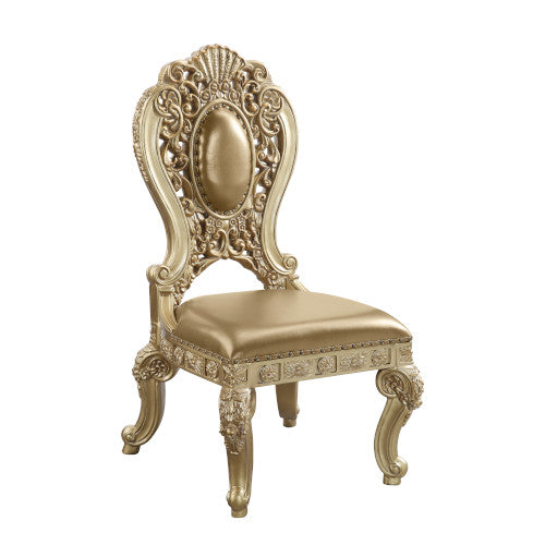 ACME Seville Side Chair Set of 2 – front view – Lusso Furniture Miami