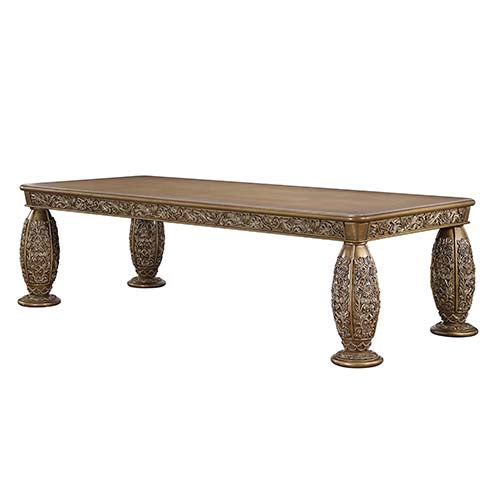 ACME Constantine Dining Table – front view – Lusso Furniture Miami