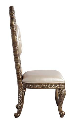 ACME Constantine Side Chair Set of 2 – detail – Lusso Furniture Miami