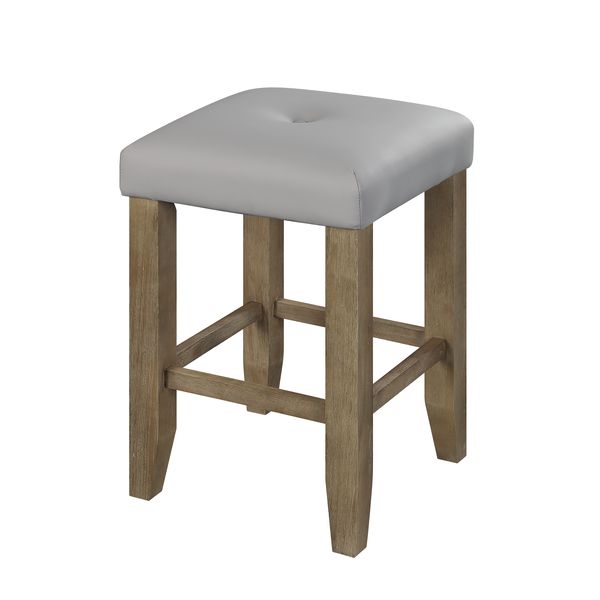 ACME Charnell Padded Counter Height Stool Set of 2-zoom-