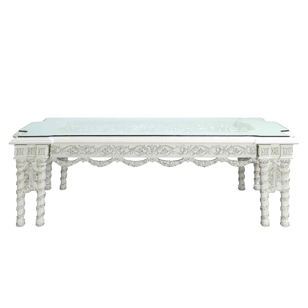 ACME Vanaheim Dining Table – angle view – Lusso Furniture Miami