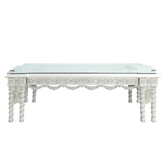 ACME Vanaheim Dining Table – angle view – Lusso Furniture Miami