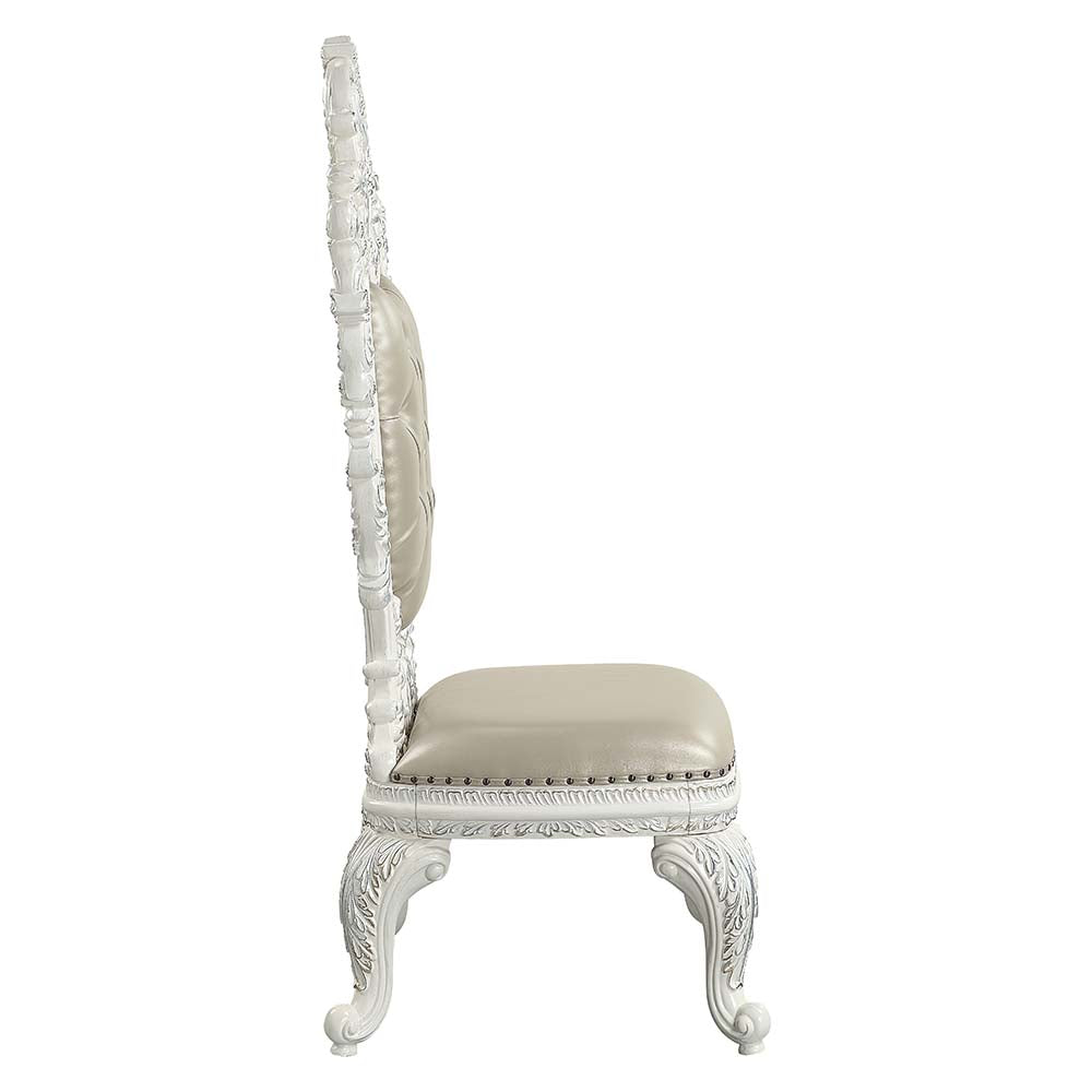 ACME Vanaheim Side Chair Set of 2 – angle view – Lusso Furniture Miami