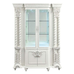 ACME Vanaheim Curio Cabinet – angle view – Lusso Furniture Miami