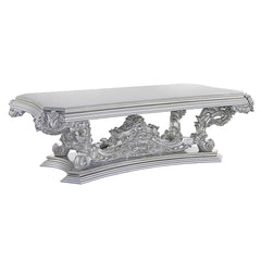 ACME Valkyrie Dining Table – front view – Lusso Furniture Miami