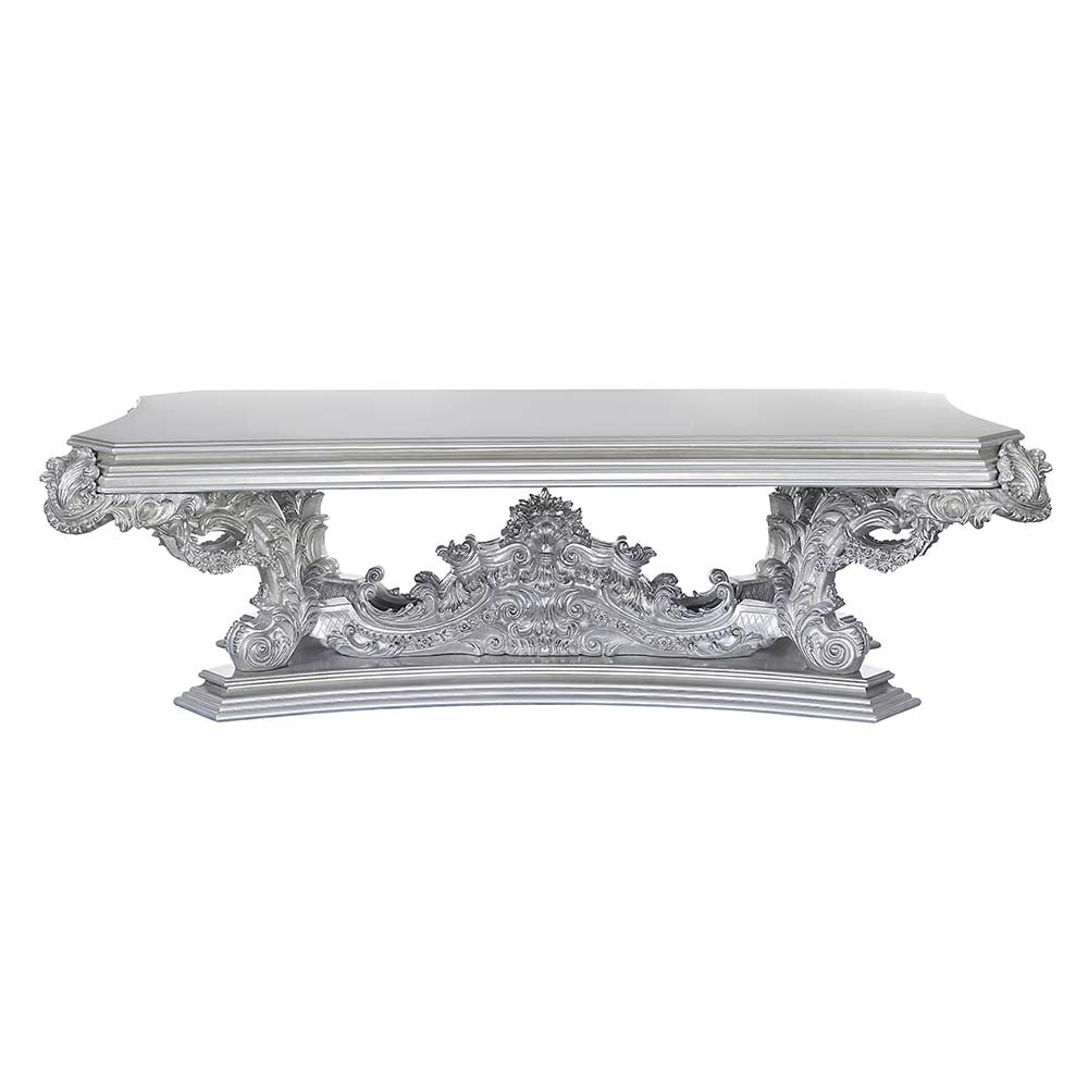 ACME Valkyrie Dining Table – side view – Lusso Furniture Miami