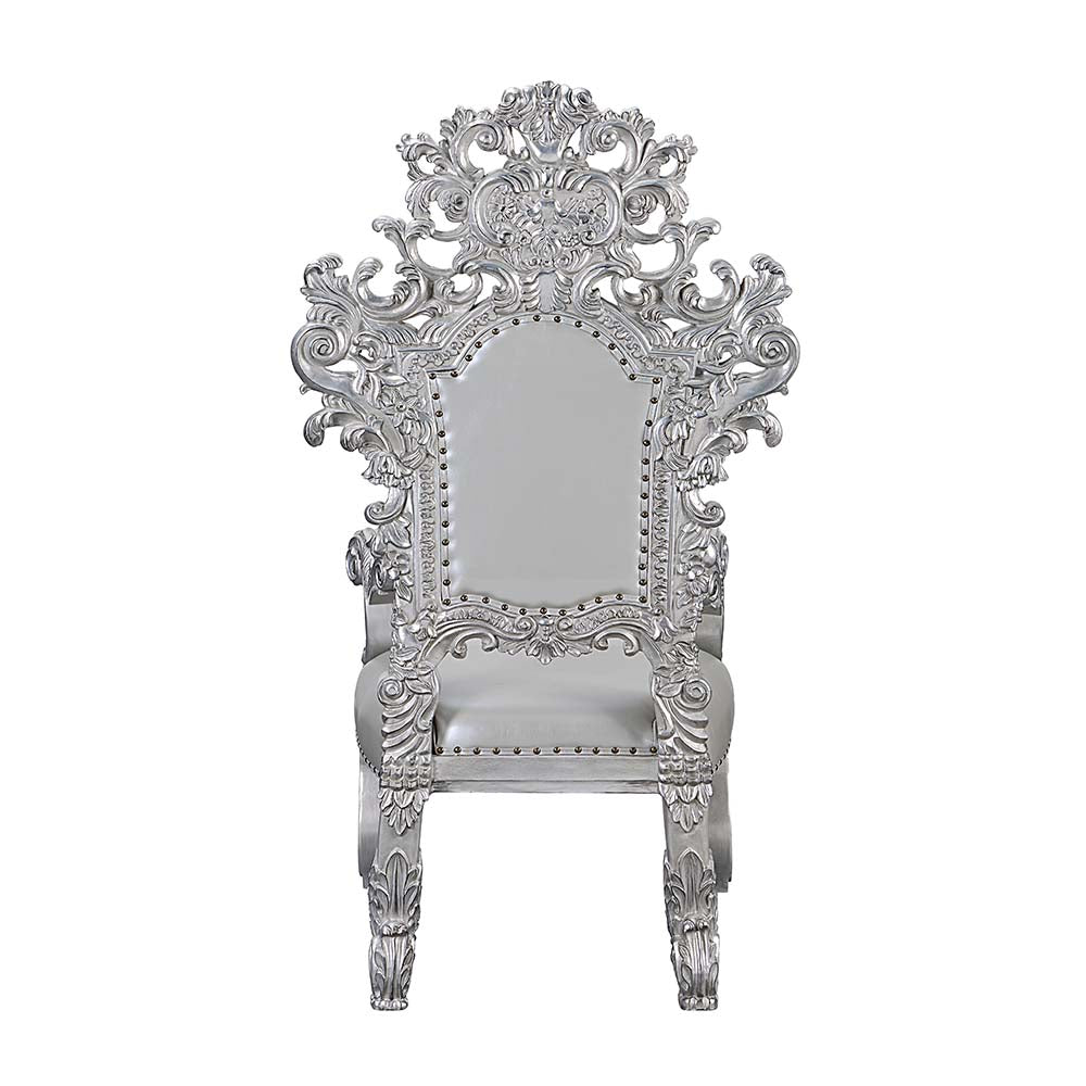 ACME Valkyrie Arm Chair Set of 2 – room setting – Lusso Furniture Miami