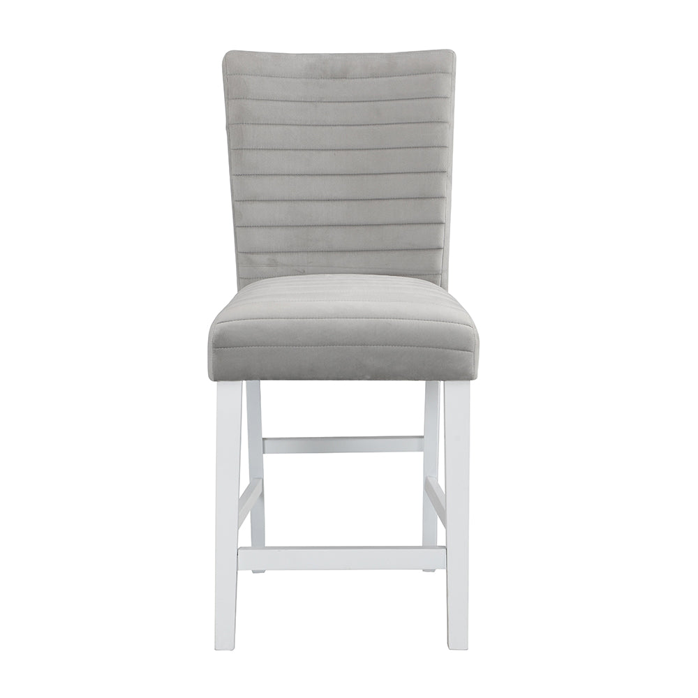 ACME Elizaveta Counter Height Chair 2 Piece Set – side view – Lusso Furniture Miami
