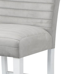 ACME Elizaveta Counter Height Chair 2 Piece Set – back view – Lusso Furniture Miami