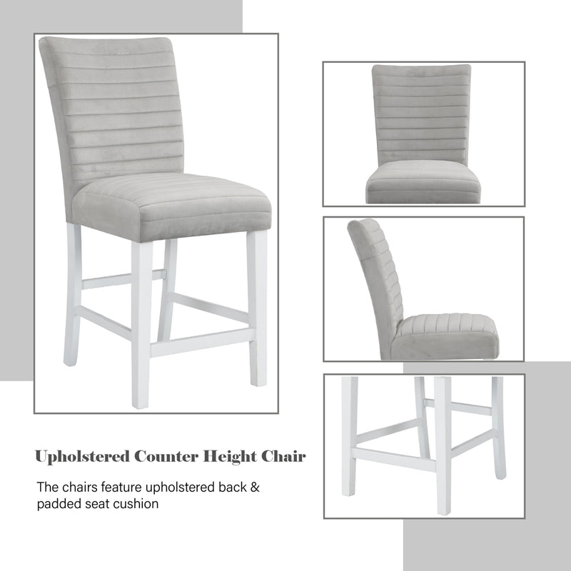 ACME Elizaveta Counter Height Chair 2 Piece Set-zoom-