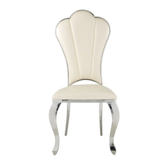 ACME Cyrene Side Chair Set of 2 – side view – Lusso Furniture Miami