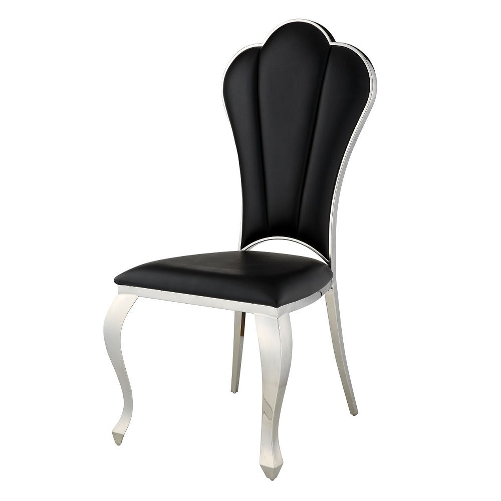 ACME Cyrene Side Chair Set of 2 – view 20 – Lusso Furniture Miami