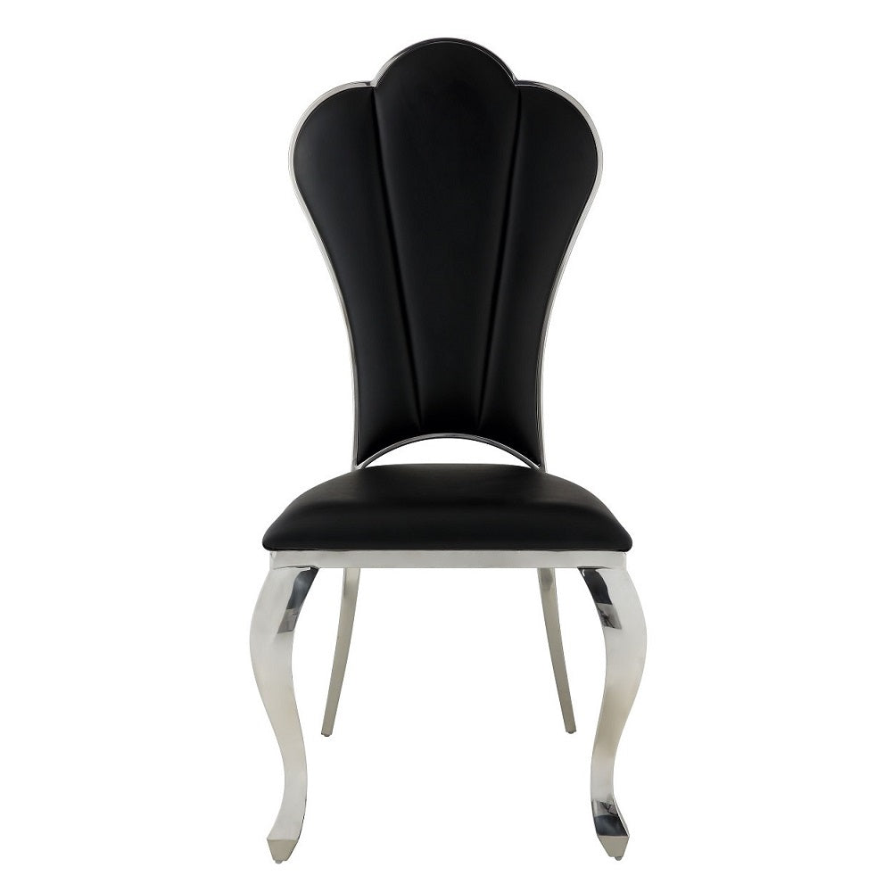 ACME Cyrene Side Chair Set of 2 – view 21 – Lusso Furniture Miami