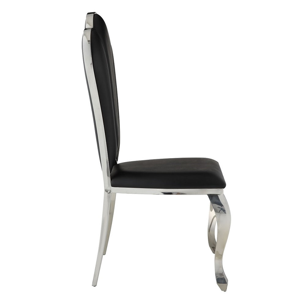 ACME Cyrene Side Chair Set of 2 – view 22 – Lusso Furniture Miami