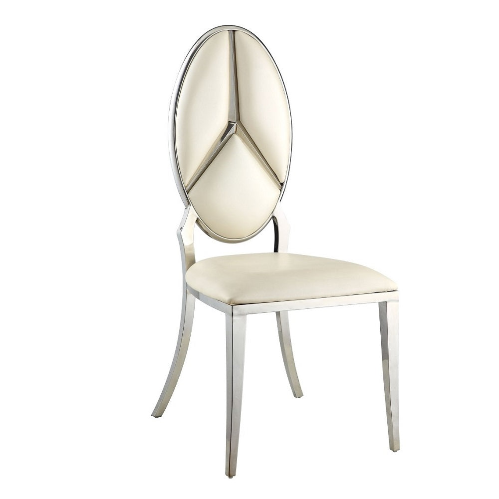 ACME Cyrene Side Chair Set of 2 – view 13 – Lusso Furniture Miami
