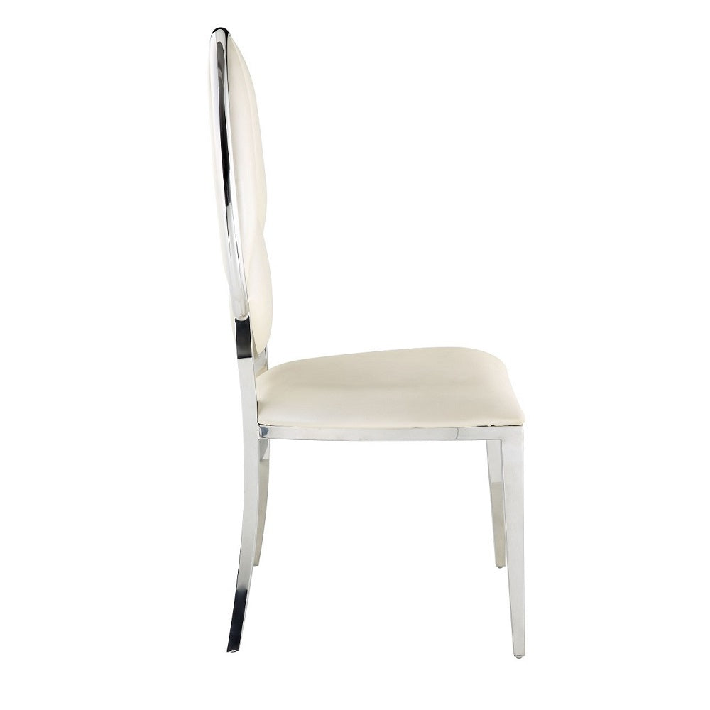 ACME Cyrene Side Chair Set of 2 – view 15 – Lusso Furniture Miami