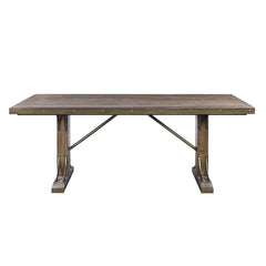 ACME Raphaela Dining Table – angle view – Lusso Furniture Miami