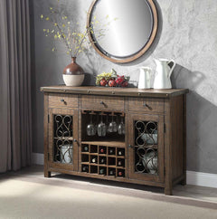 ACME Raphaela Server – front view – Lusso Furniture Miami