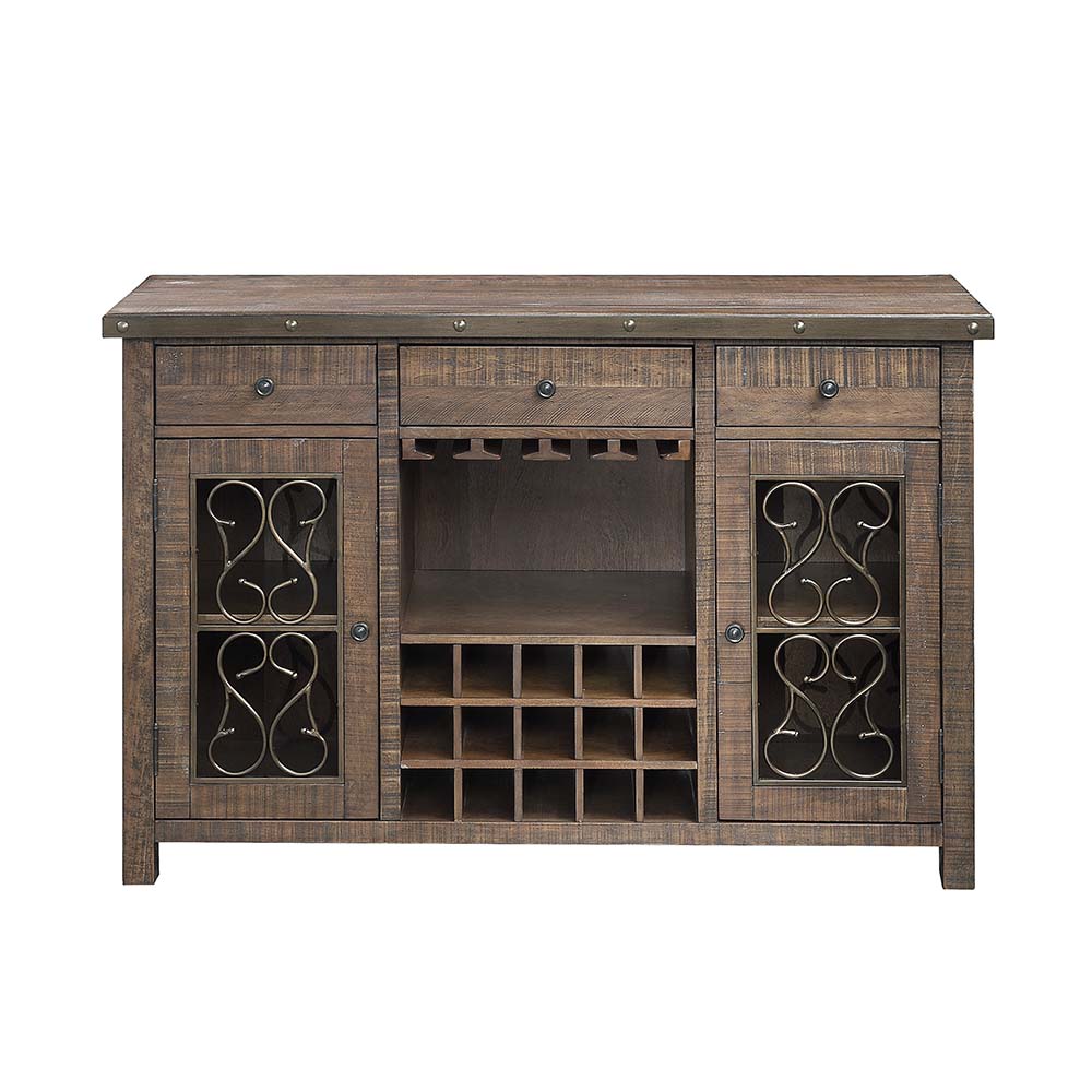 ACME Raphaela Server – side view – Lusso Furniture Miami