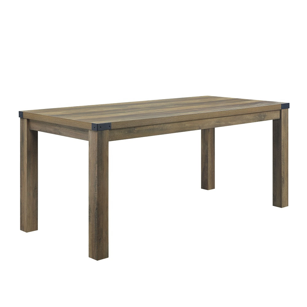 ACME Abiram Dining Table – angle view – Lusso Furniture Miami