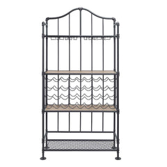 ACME Edina Wine Rack – side view – Lusso Furniture Miami