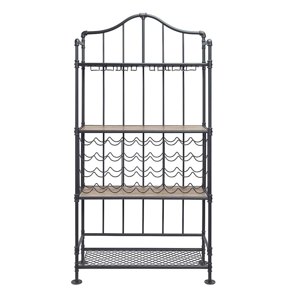 ACME Edina Wine Rack – side view – Lusso Furniture Miami