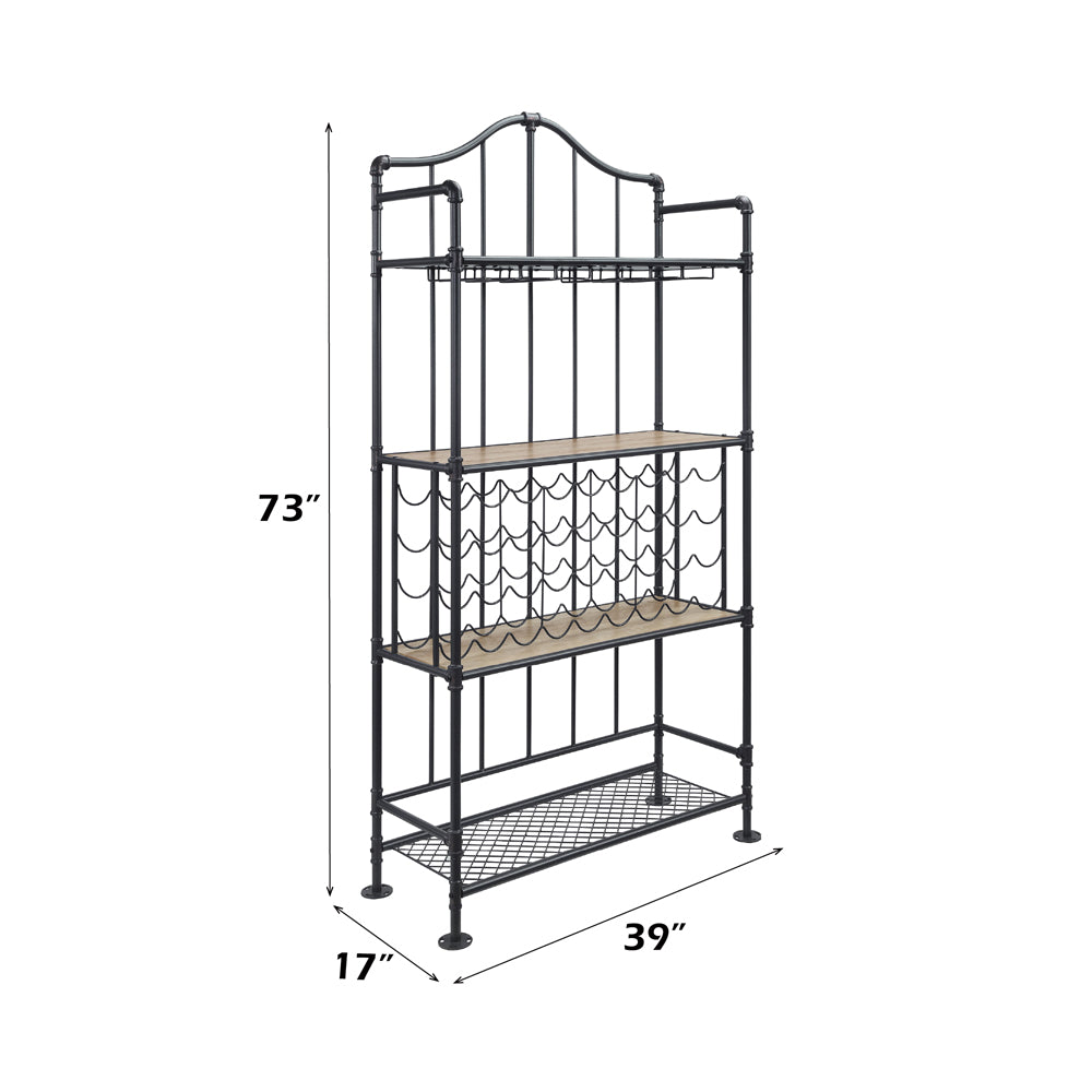 ACME Edina Wine Rack – detail – Lusso Furniture Miami
