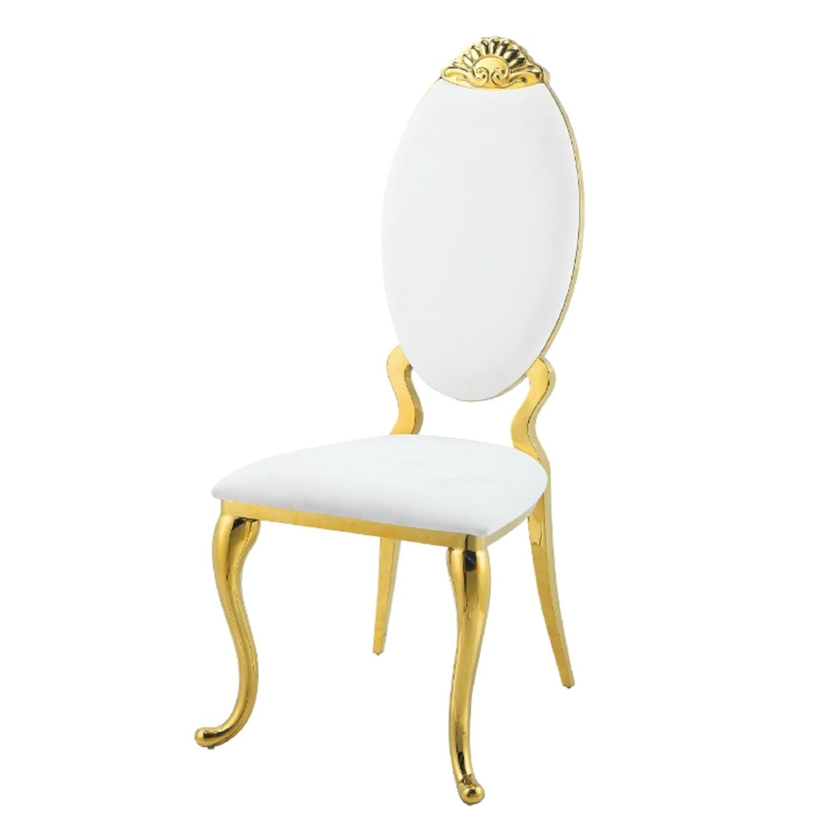 ACME Fallon Side Chair Set of 2 – angle view – Lusso Furniture Miami