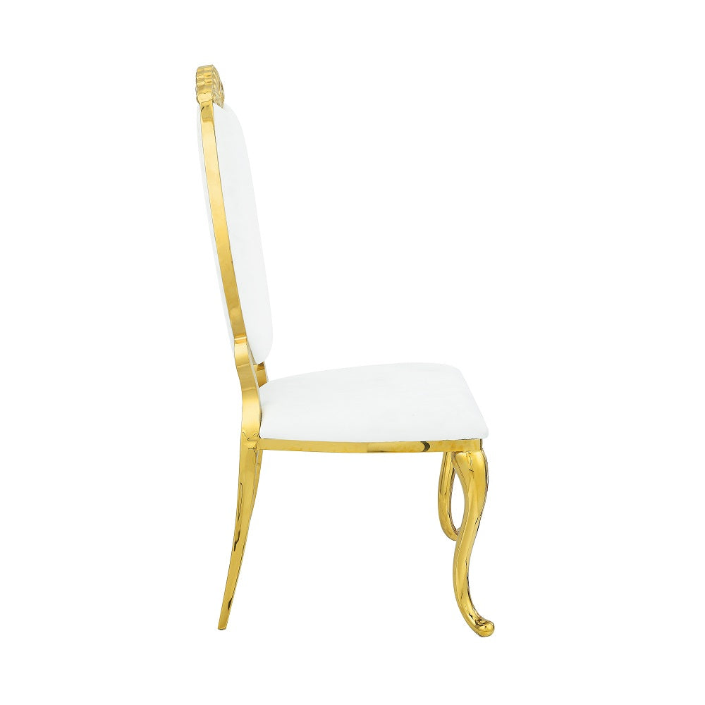 ACME Fallon Side Chair Set of 2 – detail – Lusso Furniture Miami