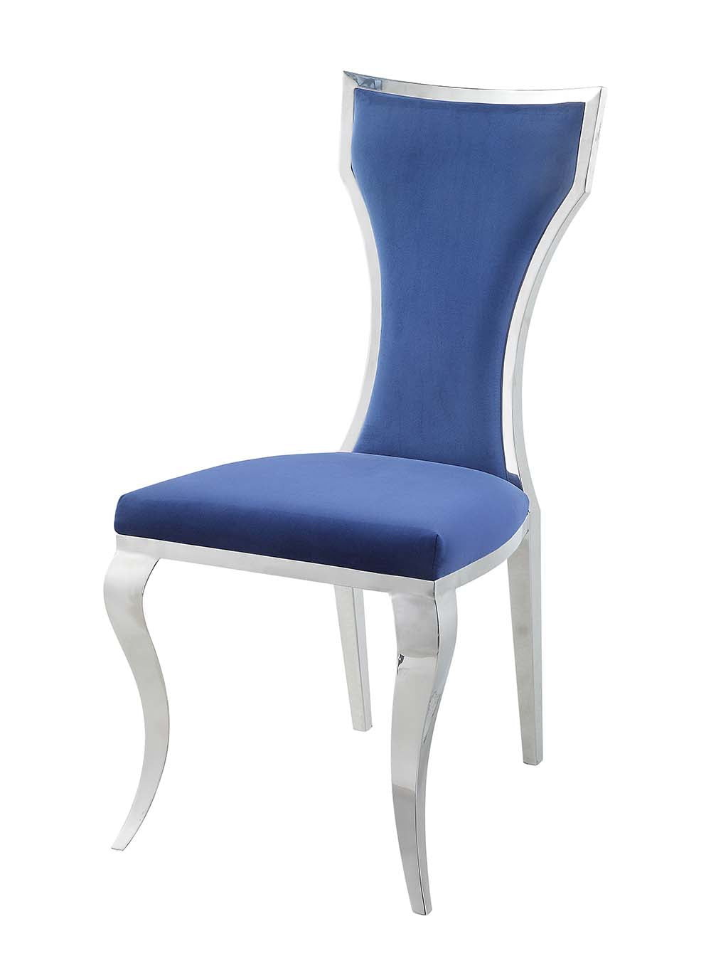 ACME Azriel Side Chair Set of 2 – front view – Lusso Furniture Miami