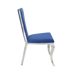 ACME Azriel Side Chair Set of 2 – side view – Lusso Furniture Miami