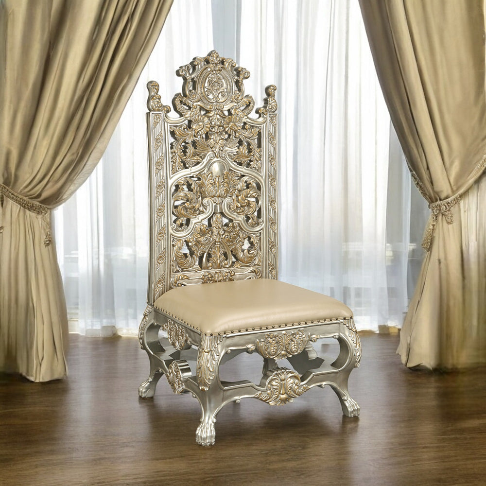 ACME Danae Side Chair Set of 2 – front view – Lusso Furniture Miami