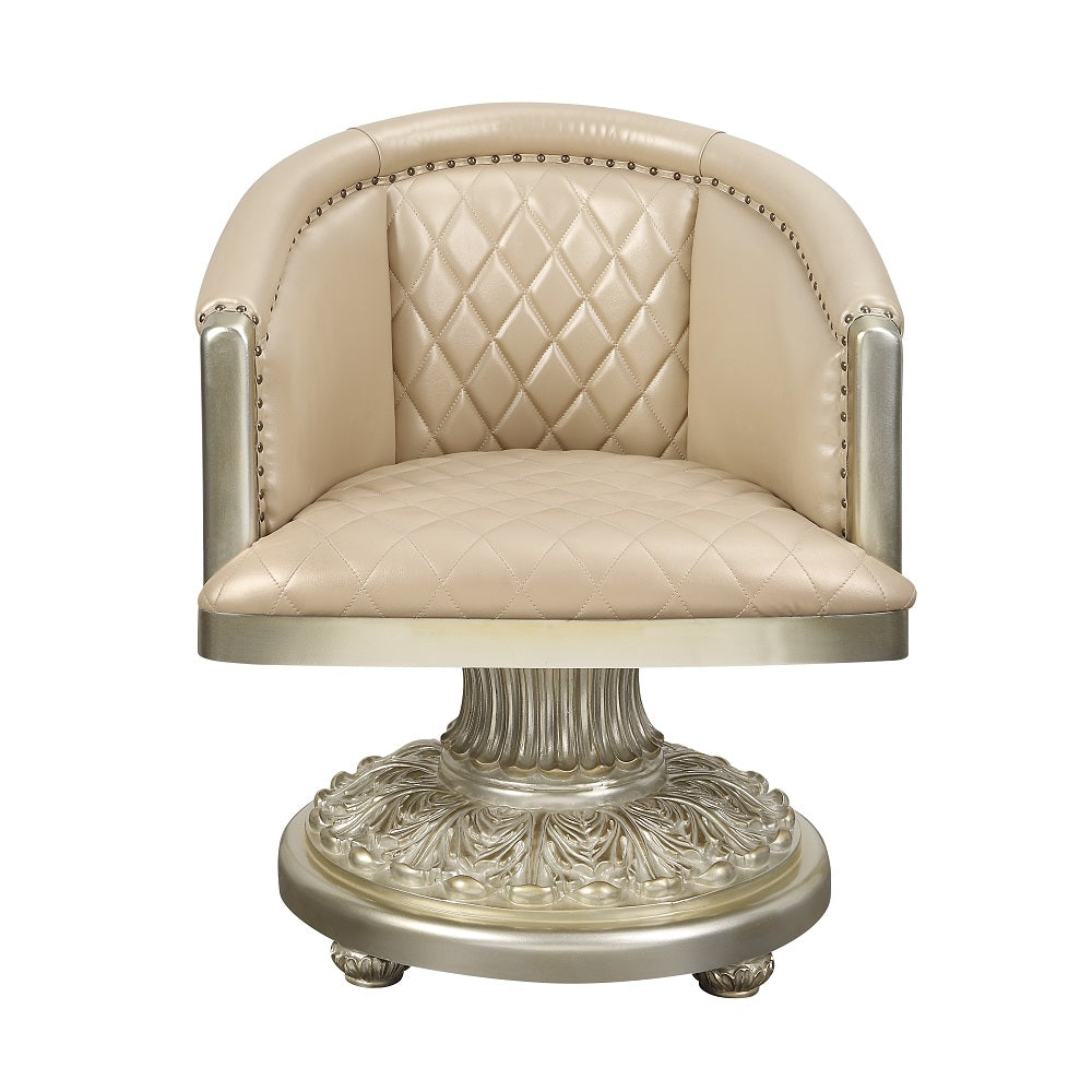 ACME Sorina Arm Chair – side view – Lusso Furniture Miami