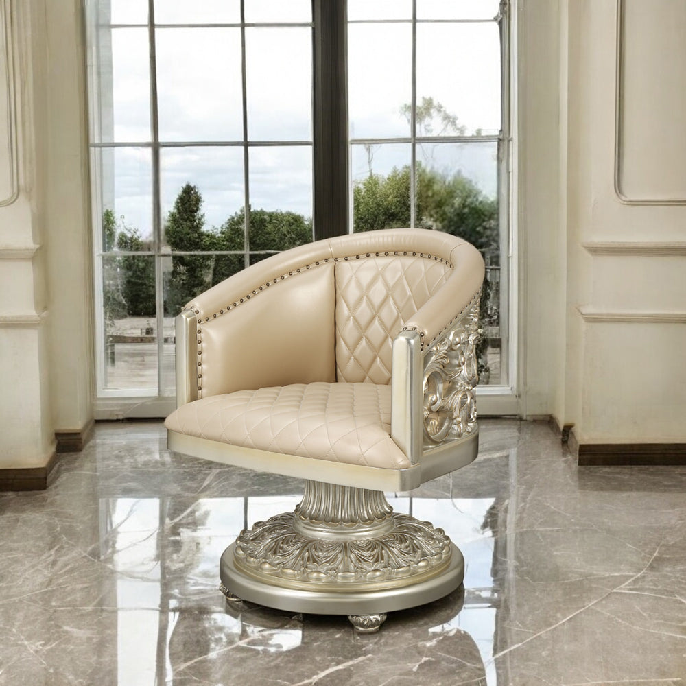 ACME Sorina Arm Chair – front view – Lusso Furniture Miami