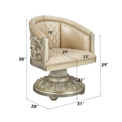 ACME Sorina Arm Chair – close-up – Lusso Furniture Miami