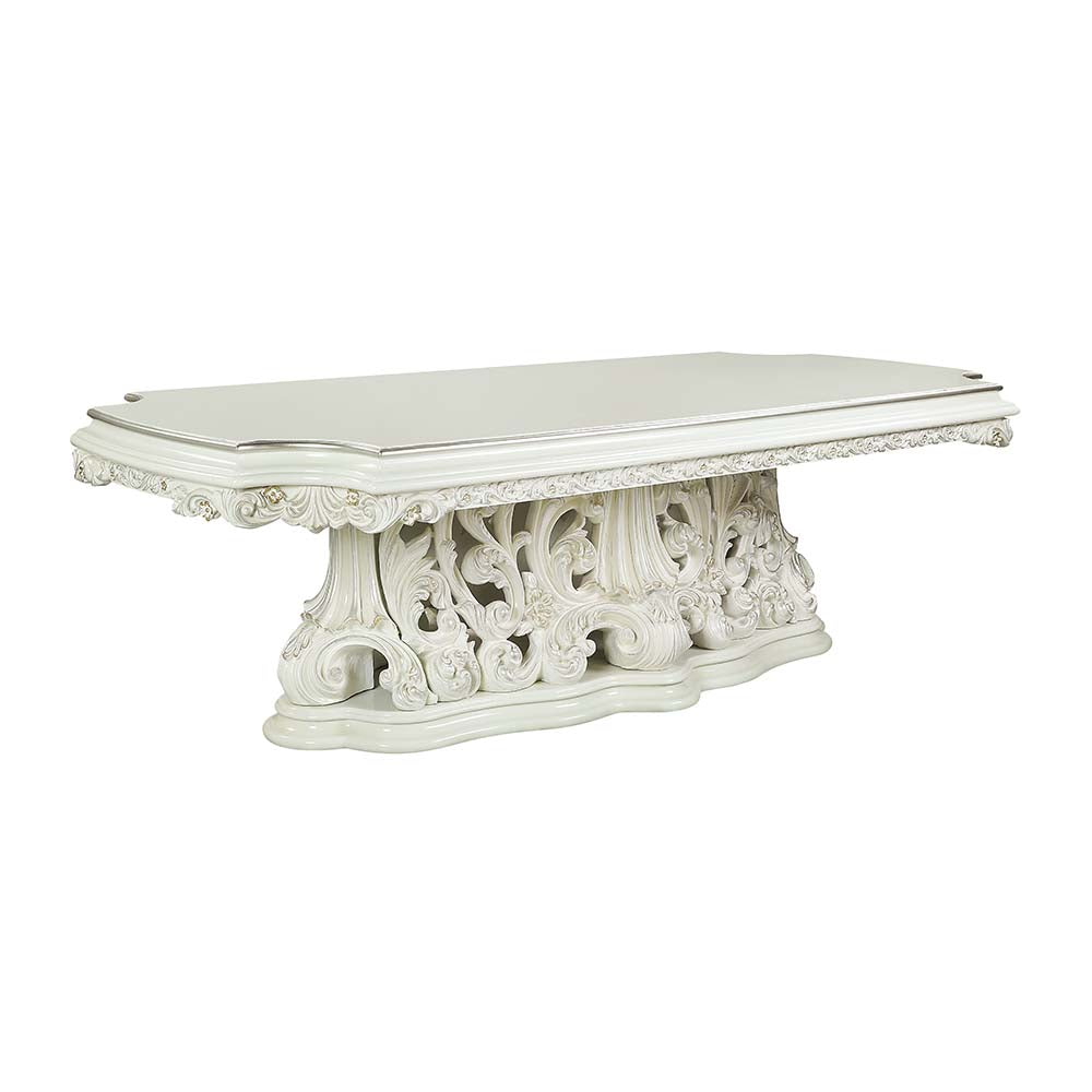 ACME Adara Dining Table – front view – Lusso Furniture Miami