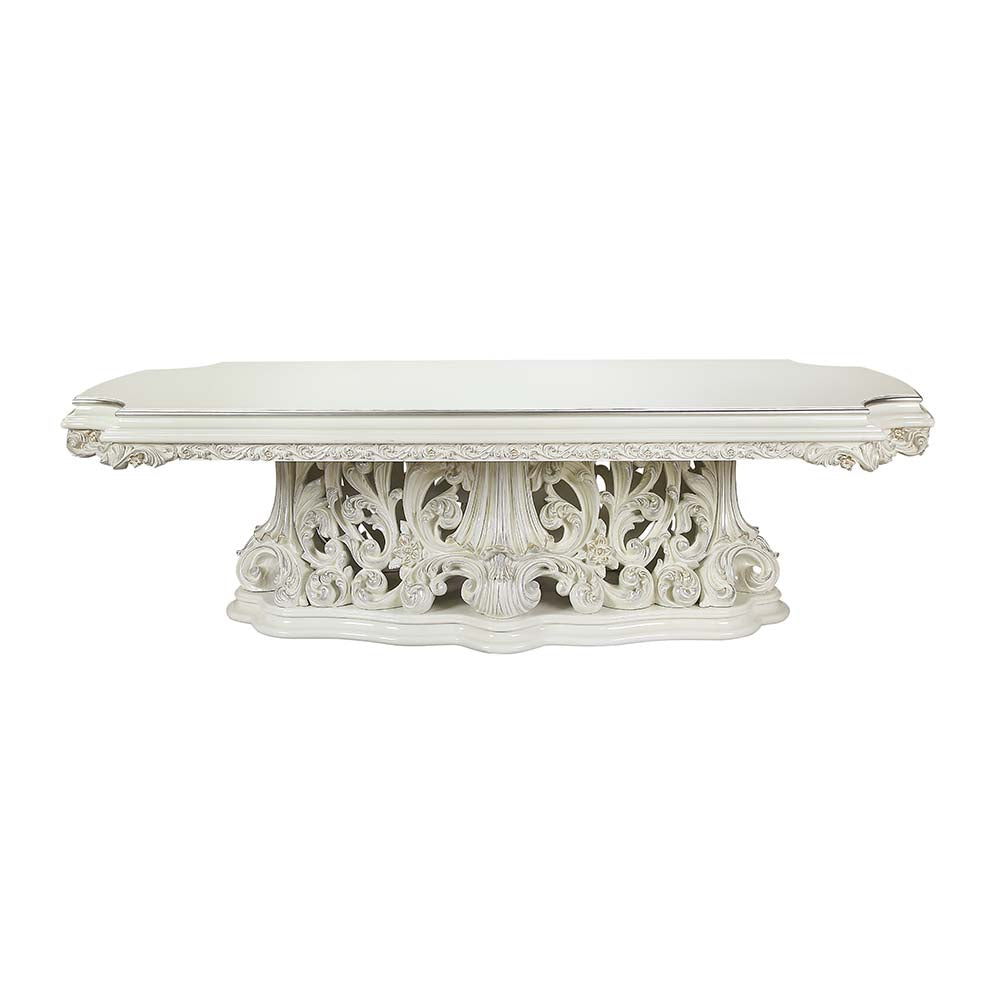 ACME Adara Dining Table – angle view – Lusso Furniture Miami