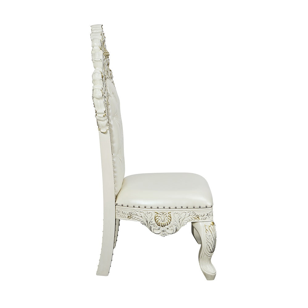 ACME Adara Side Chair Set of 2 – detail – Lusso Furniture Miami