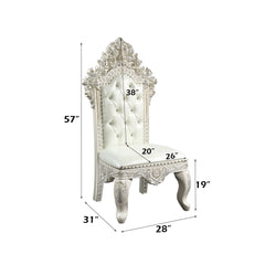 ACME Adara Side Chair Set of 2 – top view – Lusso Furniture Miami