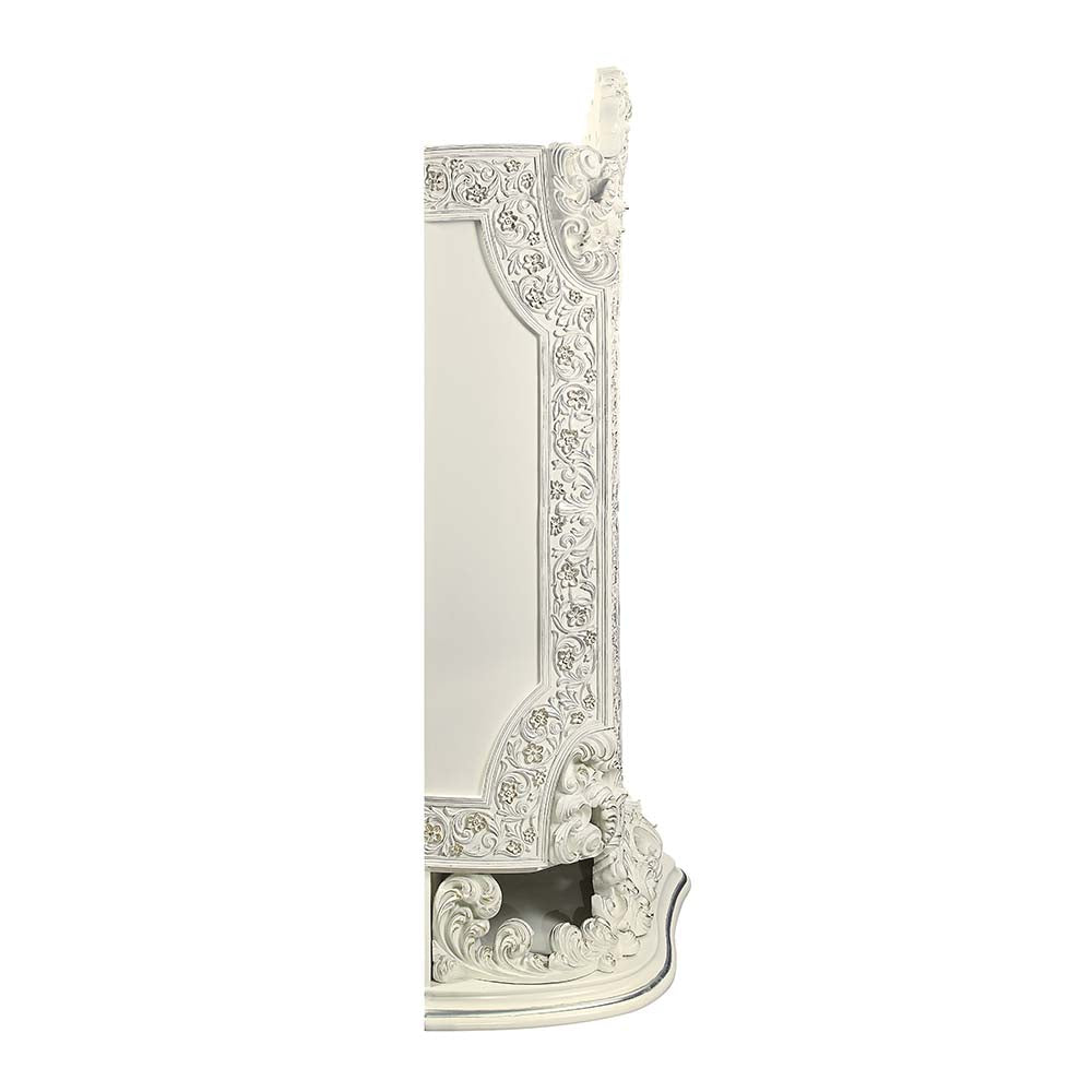 ACME Adara Curio Cabinet – side view – Lusso Furniture Miami