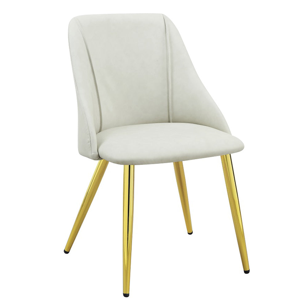 ACME Gaines Side Chair Set of 2 – angle view – Lusso Furniture Miami